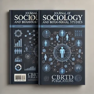 DALL·E 2025-03-27 04.00.41 - A professional journal cover for 'Journal of Sociology and Behavioural Studies.' The cover should feature a sociology-themed design, including human i